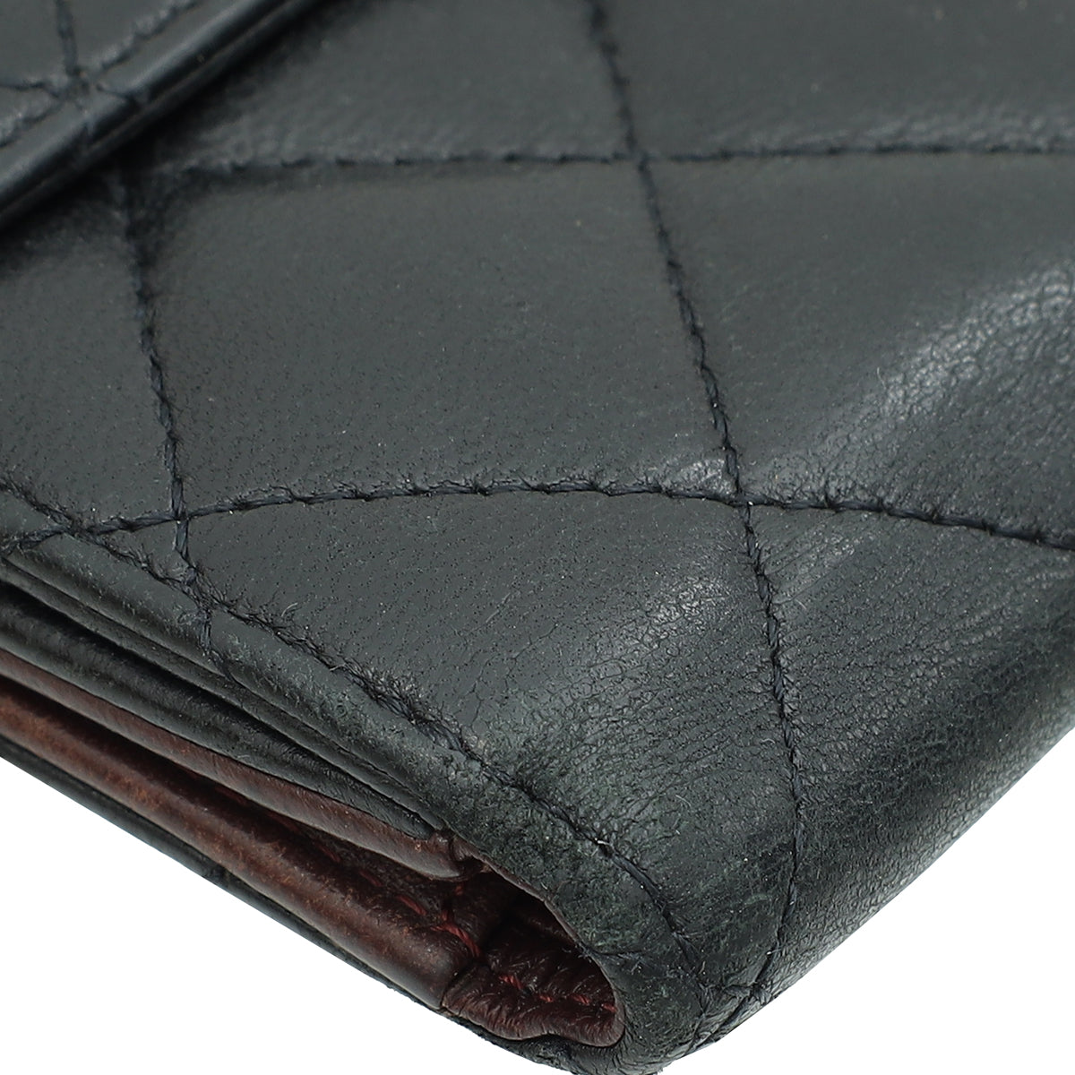 Chanel Black CC French Wallet