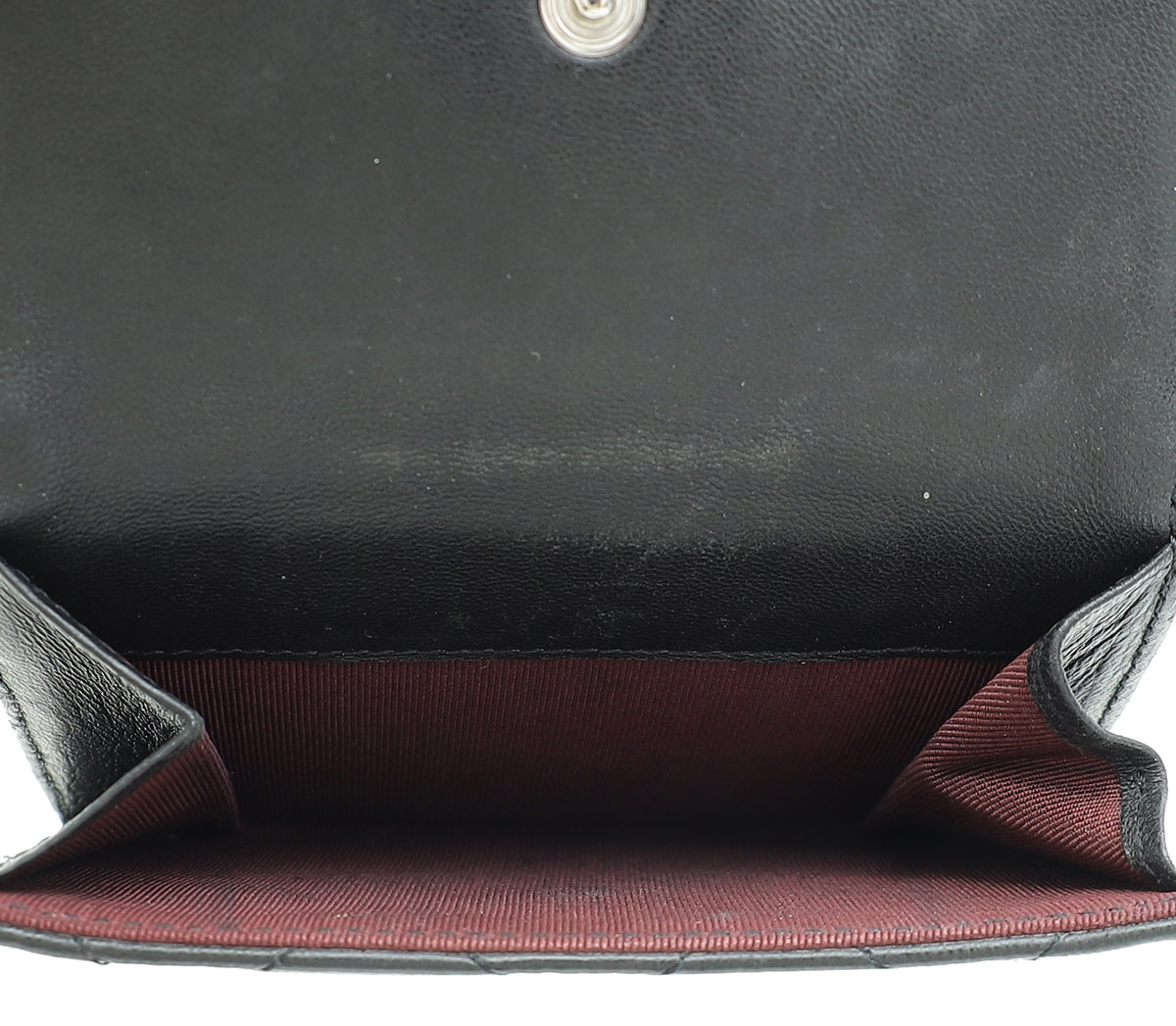 Chanel Black CC French Wallet