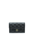 Chanel Black CC Classic Card Case