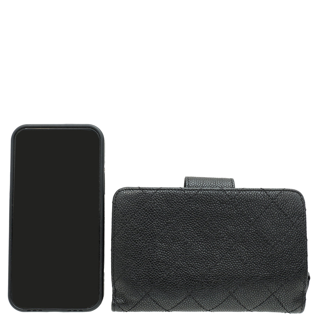 Chanel Black Reissue Small Wallet