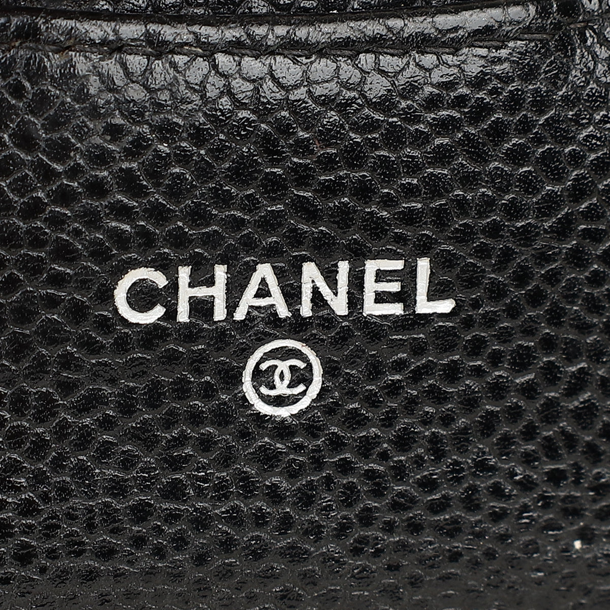 Chanel Black CC Classic Flap Card Holder
