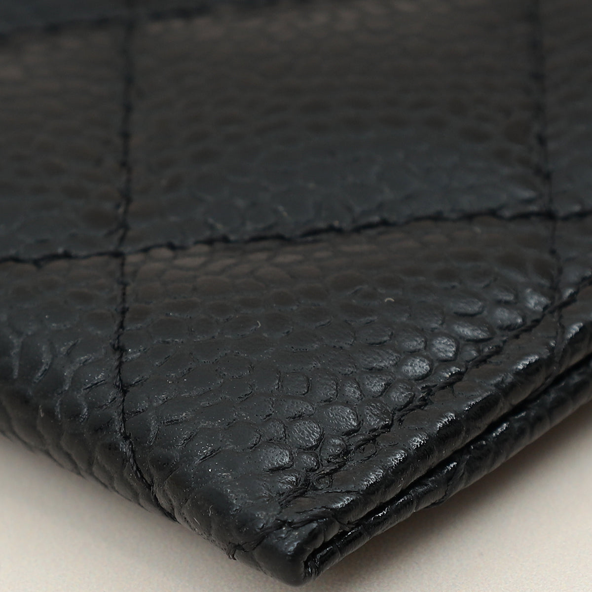 Chanel Black CC Classic Card Holder