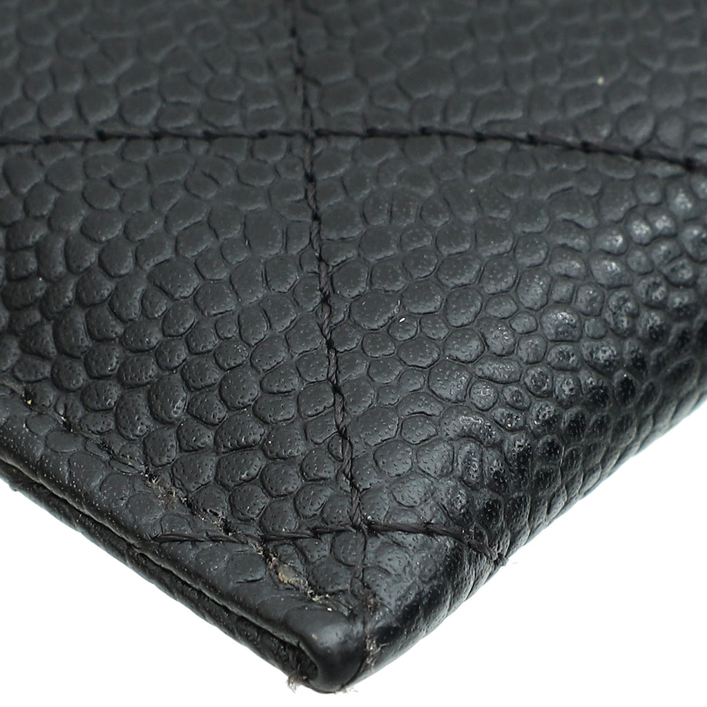 Chanel Black CC Classic Card Holder