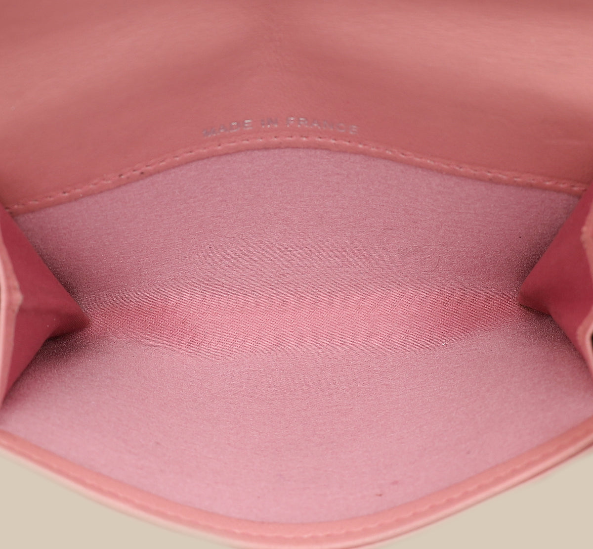Chanel Pink CC Camellia Flower Small Flap Wallet