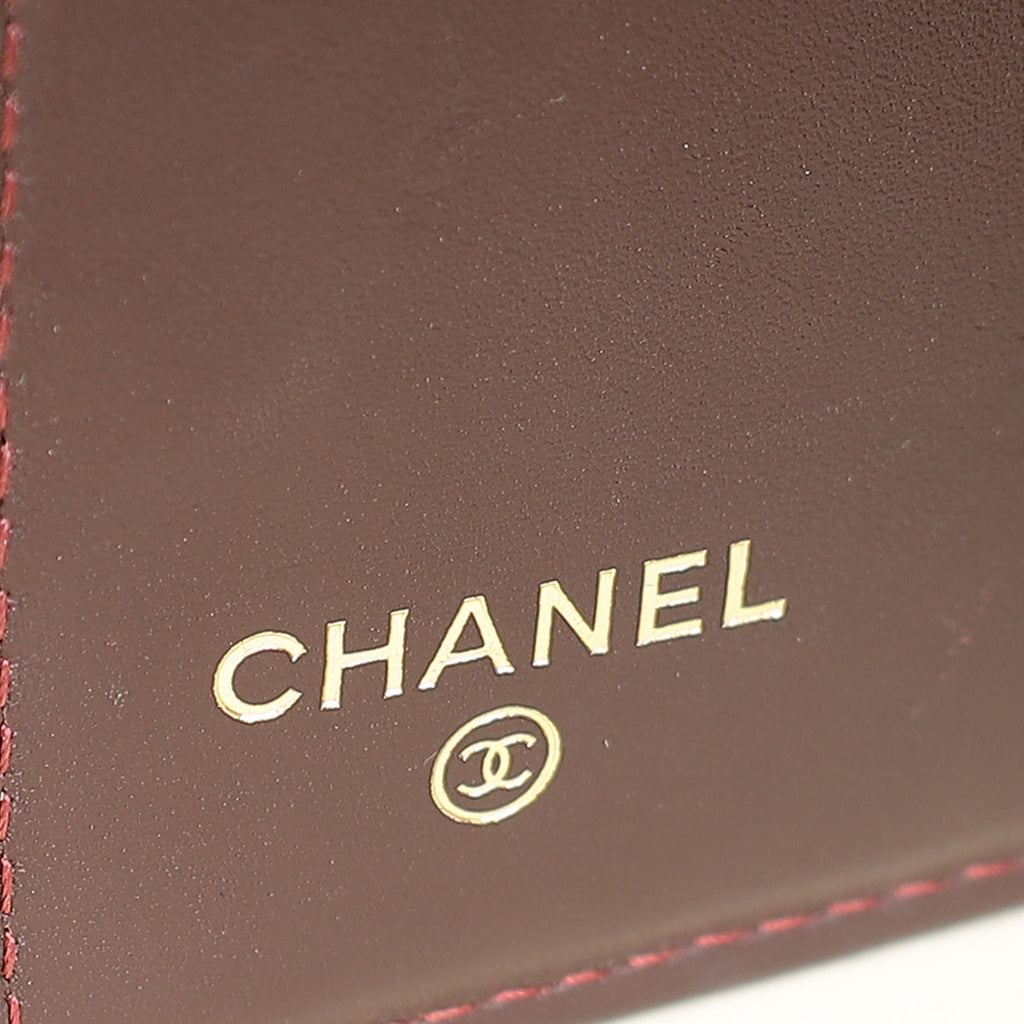 Chanel Black Classic CC Long Wallet