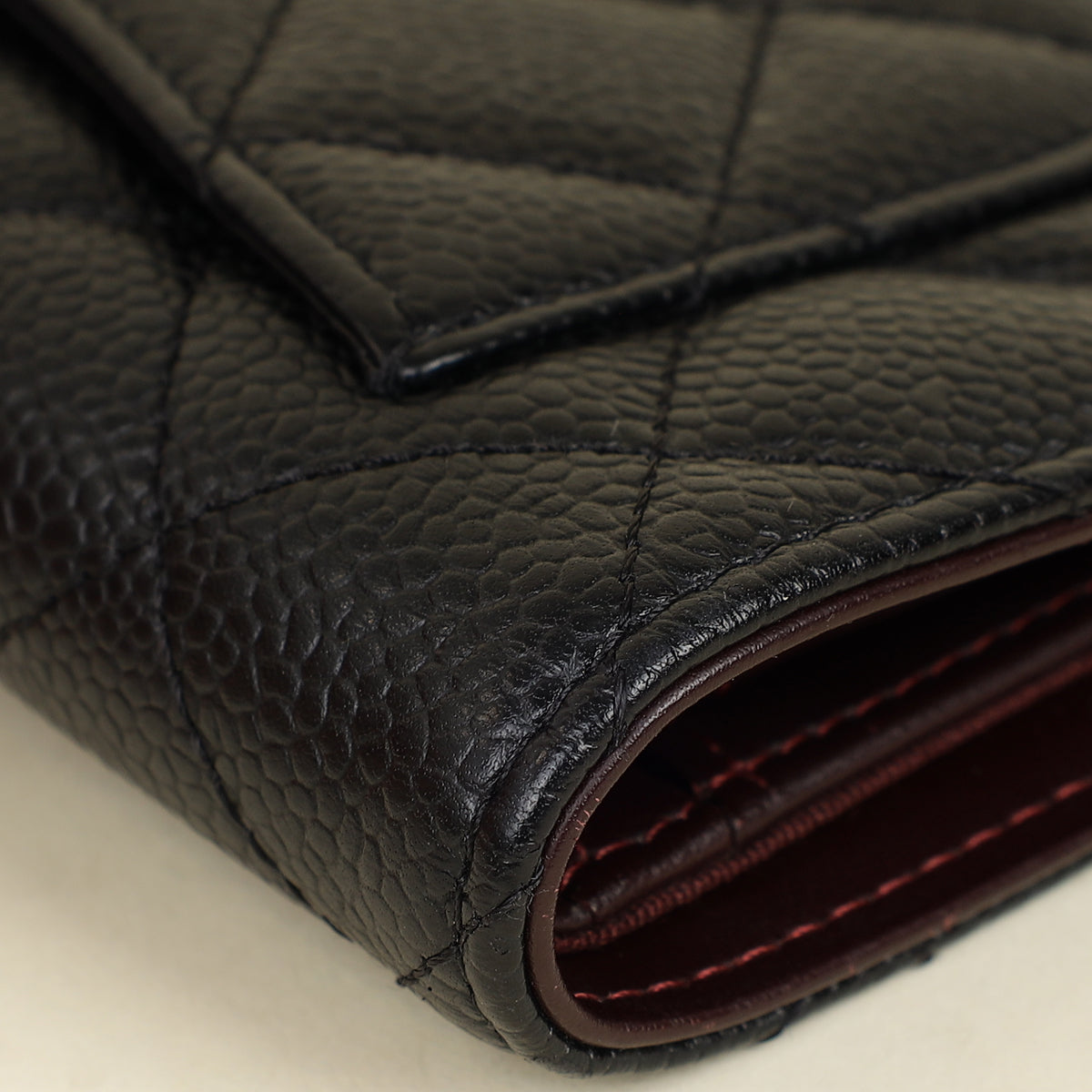 Chanel Black Classic CC Long Wallet