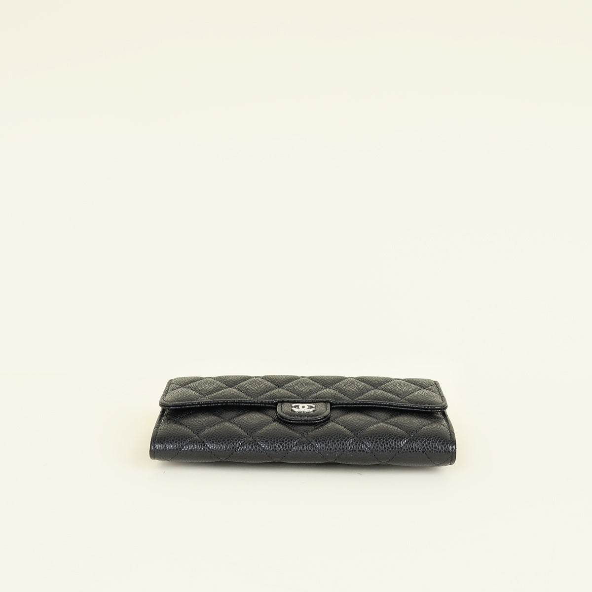 Chanel Black CC Classic Long Wallet