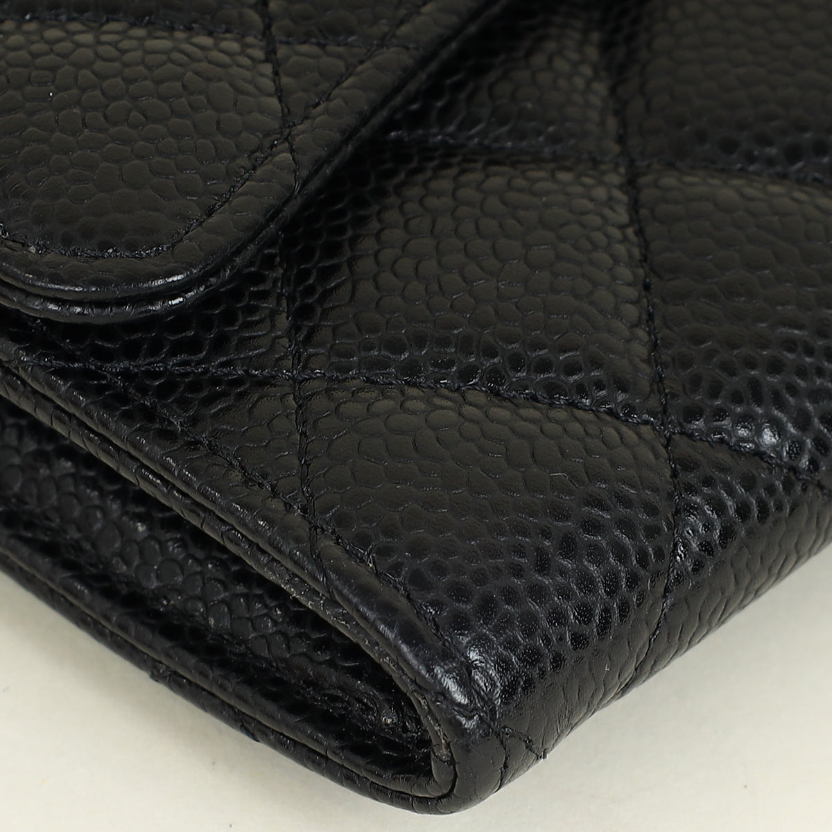 Chanel Black CC Classic Long Wallet