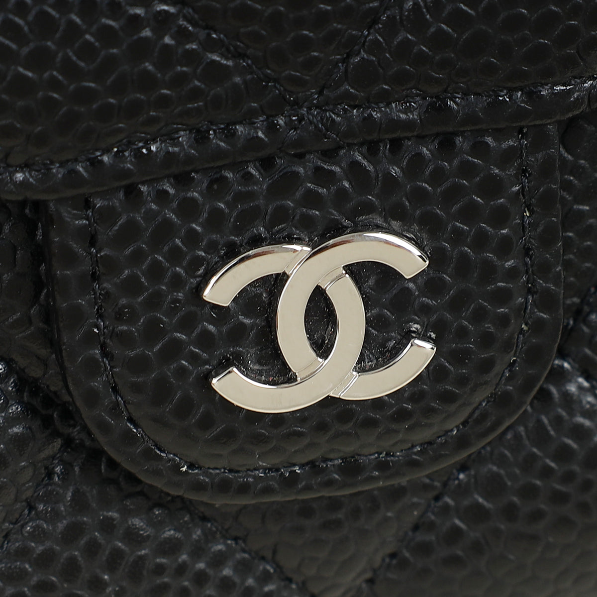 Chanel Black CC Classic Long Wallet