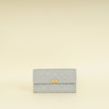 Chanel Grey Le Boy Flap Wallet