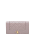 Chanel Pink Mauve Paris in Rome Flap Wallet