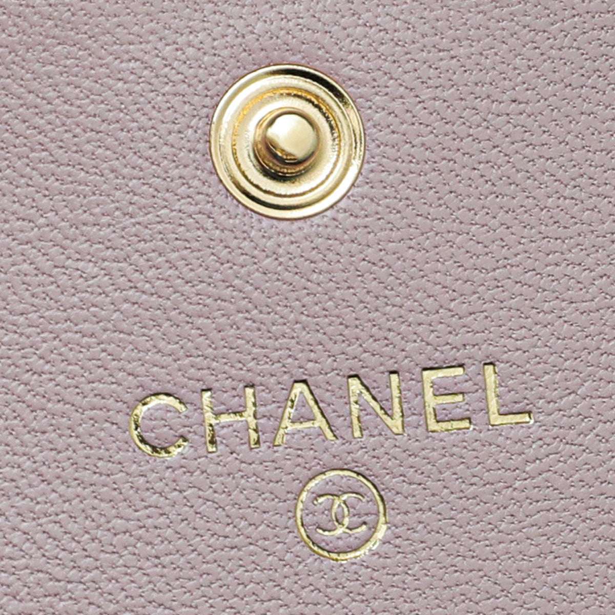 Chanel Pink Mauve Paris in Rome Flap Wallet