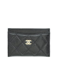 Chanel Black Classic Card Holder