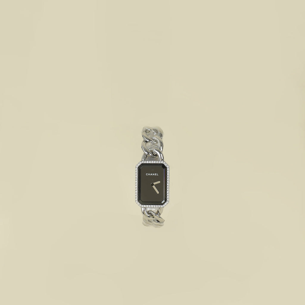 Chanel Stainless Steel Diamond Premiere Watch