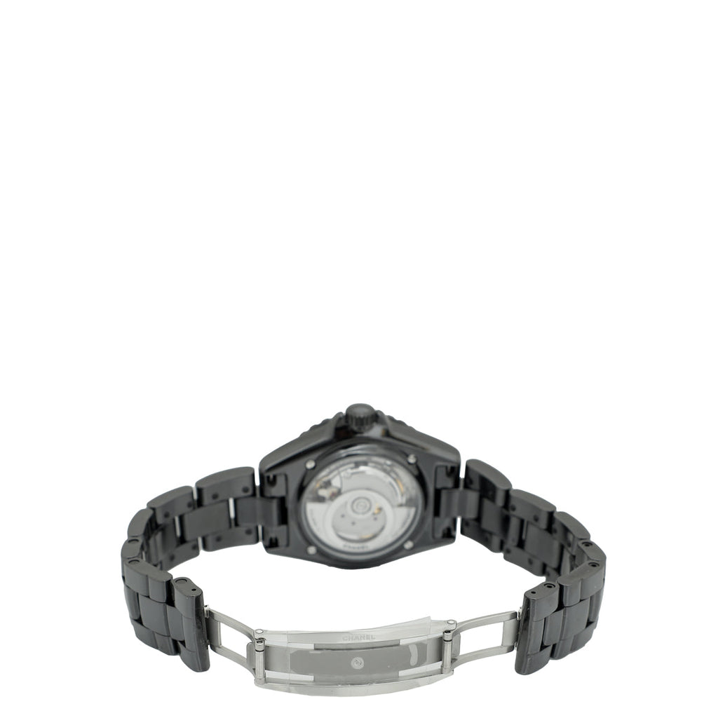 Chanel Matte Black Stainless Steel J12 Wanted de Chanel Limited Edition 2022 38mm Watch