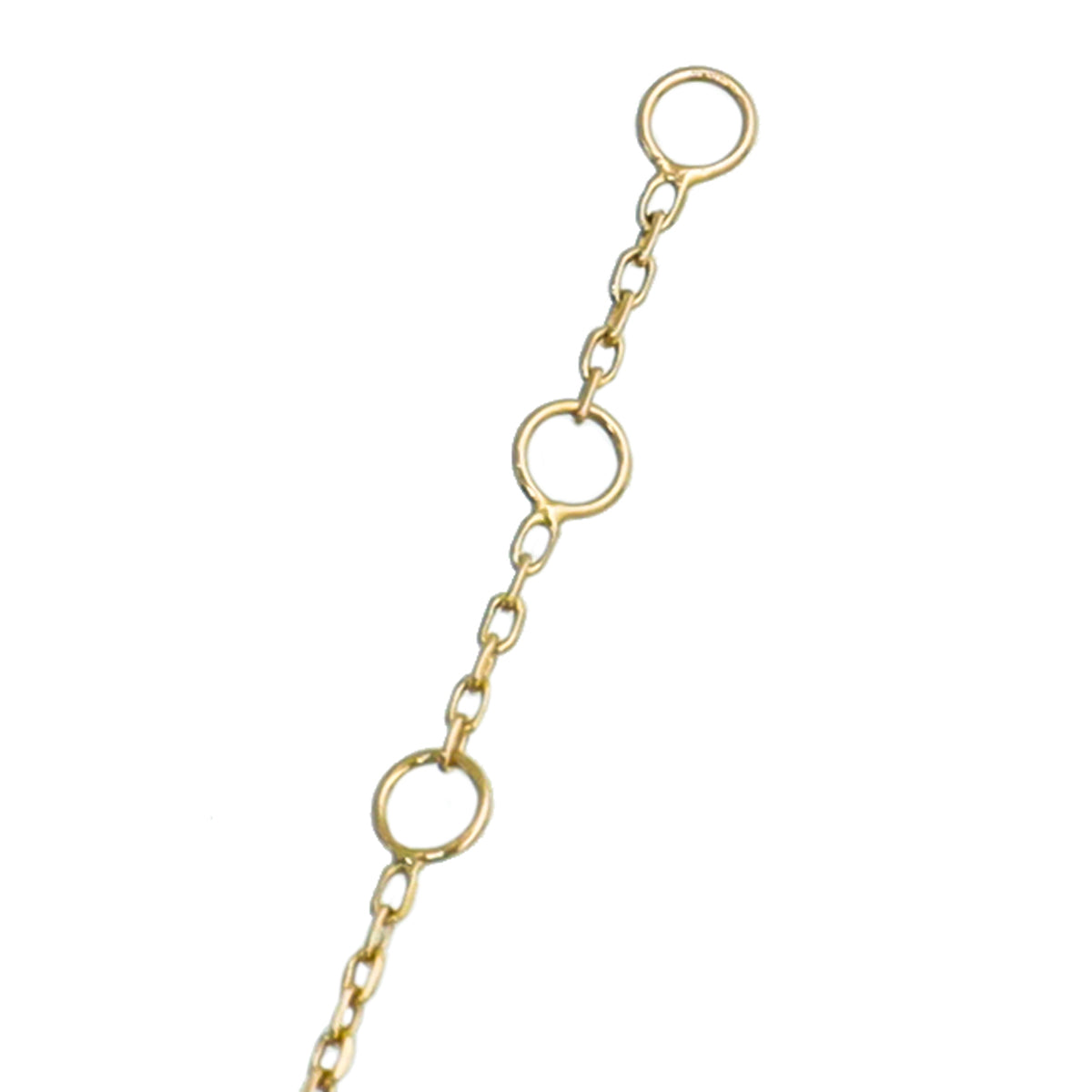 Chaumet 18K Pink Gold Lapis Lazuli Diamond Jeux De Liens Bracelet