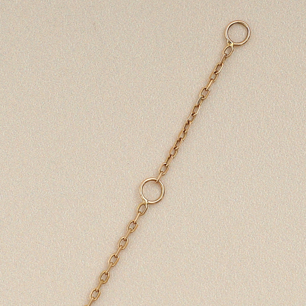 Chaumet 18K Rose Gold Jeux de Liens Diamond Turquoise Pendant Necklace