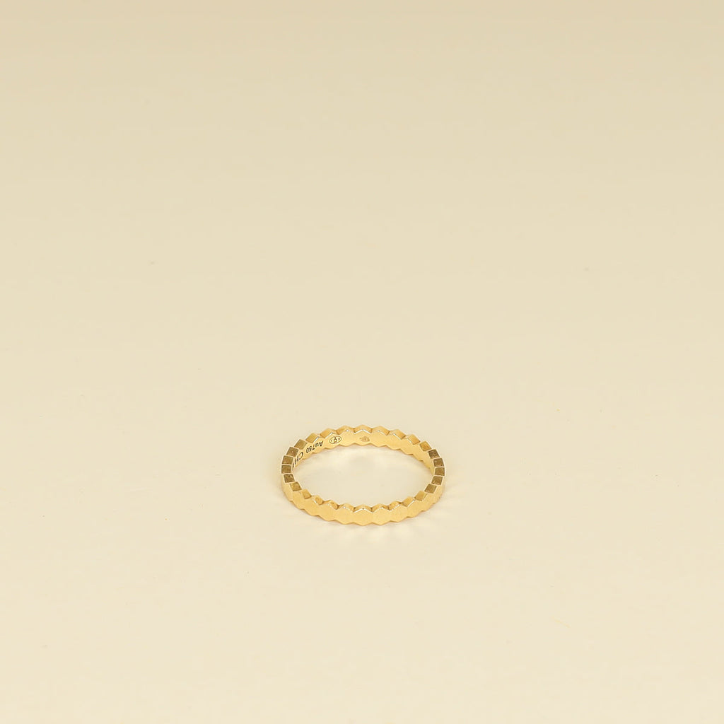 Chaumet 18K Yellow Gold Bee De Chaumet Ring 54