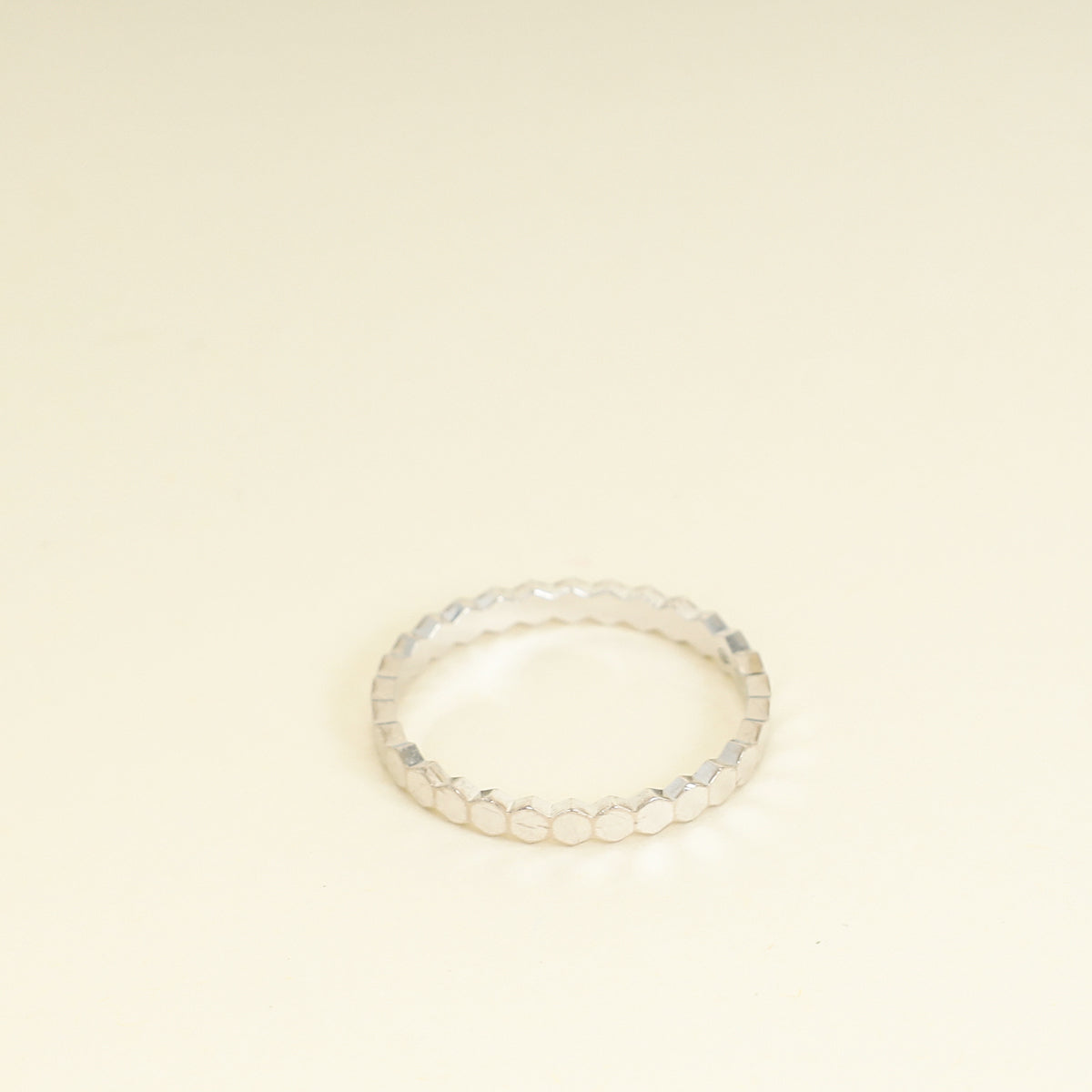 Chaumet 18K White Gold Bee De Chaumet Ring 58