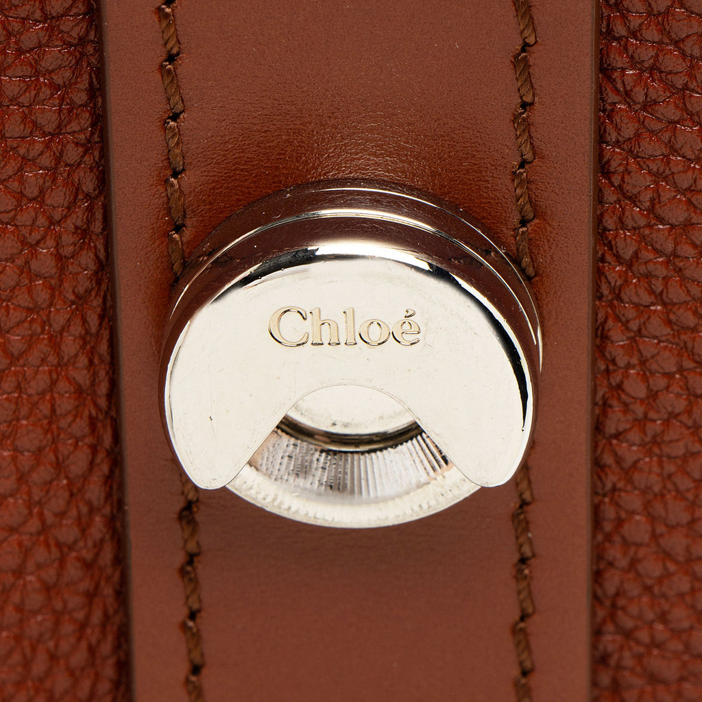 Chloe Calfskin Aby Day Medium Shoulder Bag (SHF-xPqlh7)