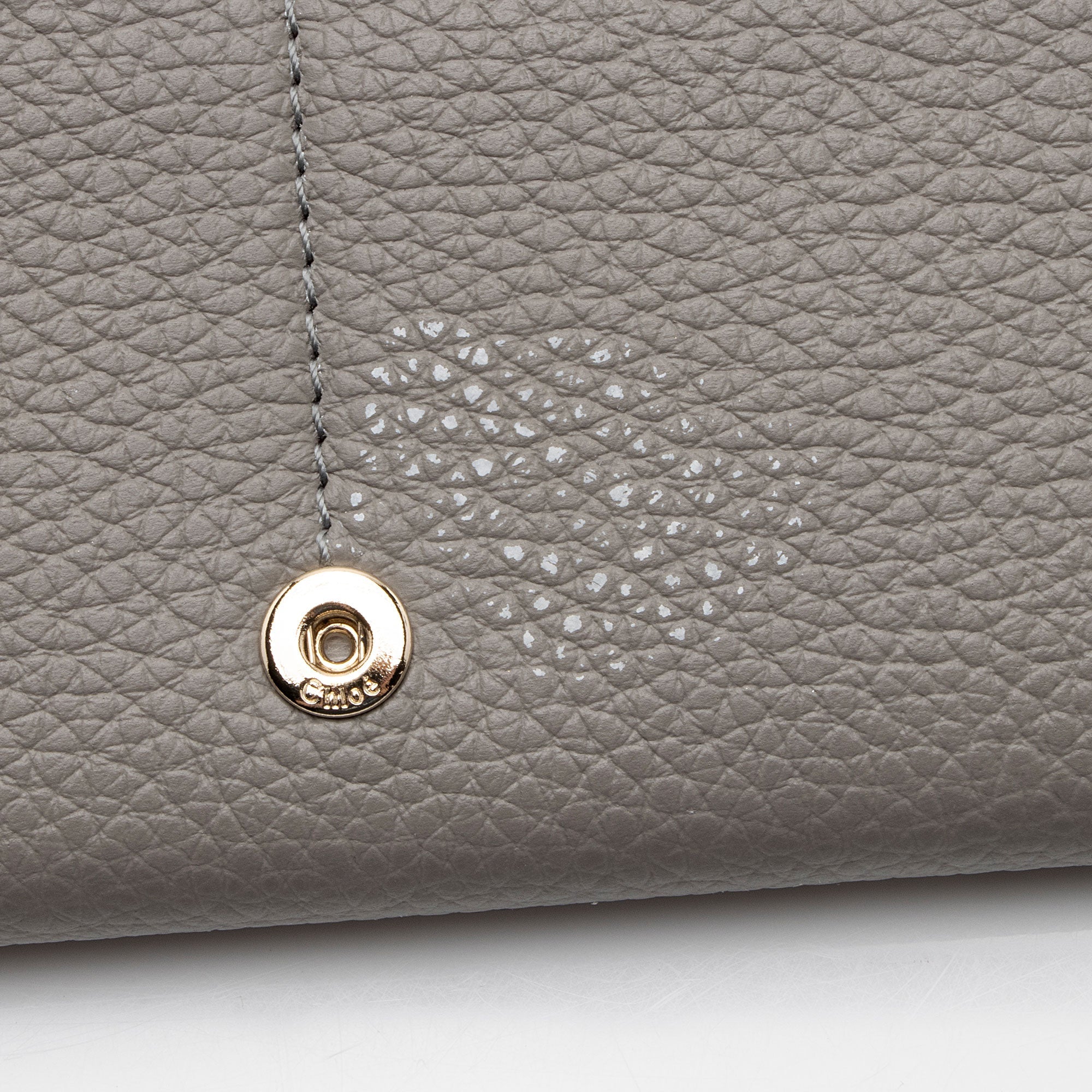 Chloe Calfskin Alphabet Continental Wallet (SHF-33KEPL)