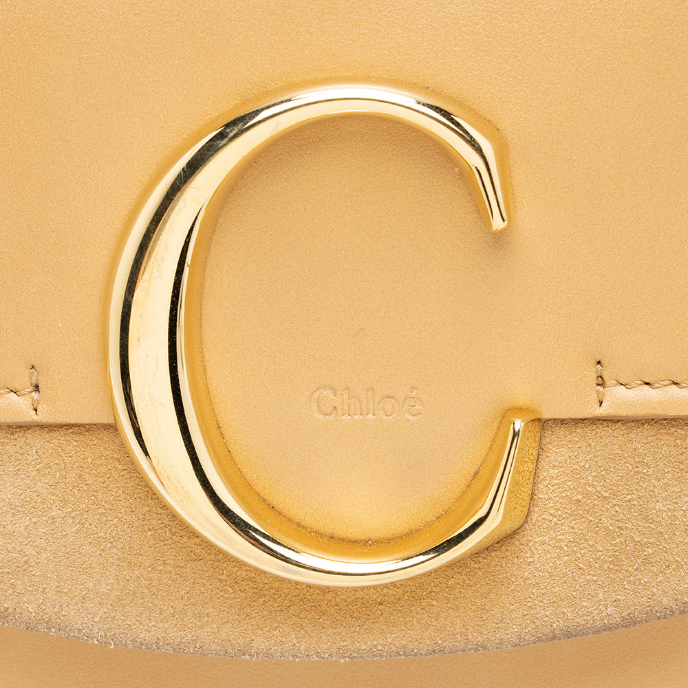 Chloe Calfskin C Wallet on Chain Bag (SHF-16562)