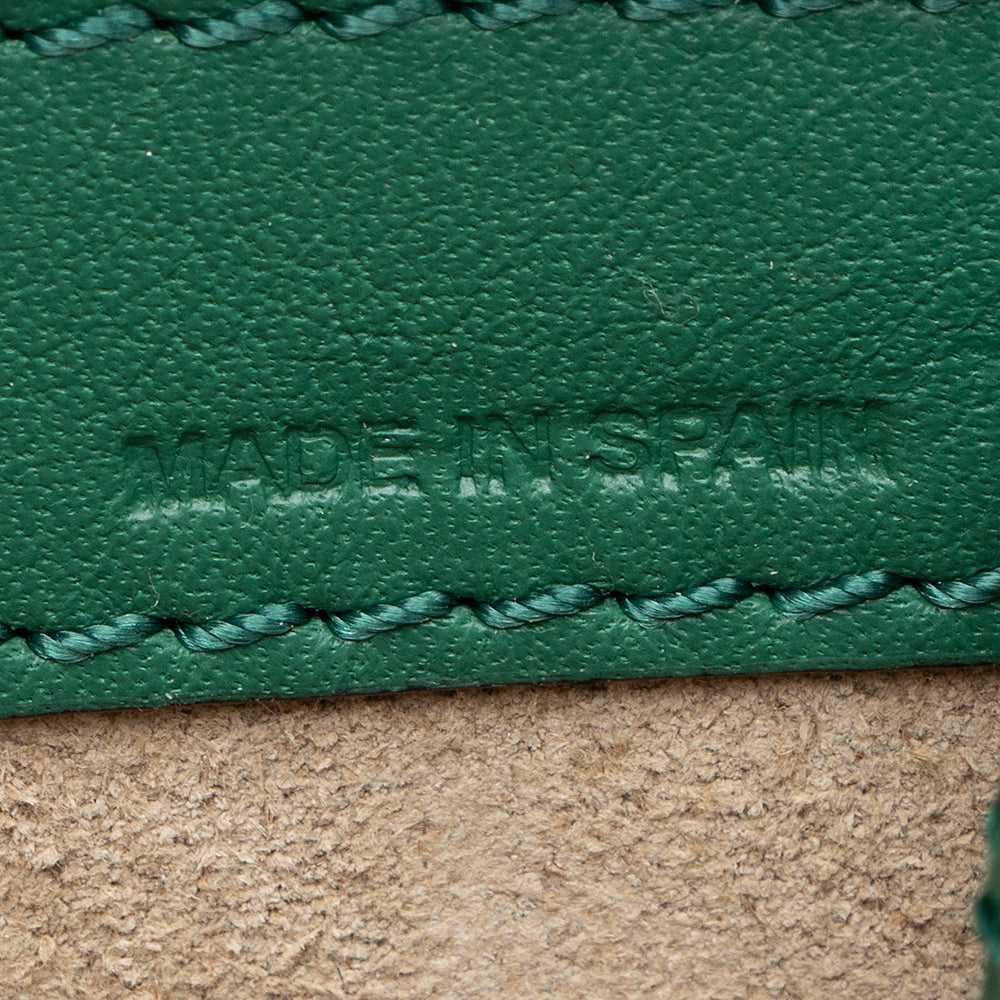 Chloe Calfskin Crocodile Embossed Mini C Vanity Bag (SHF-20712)