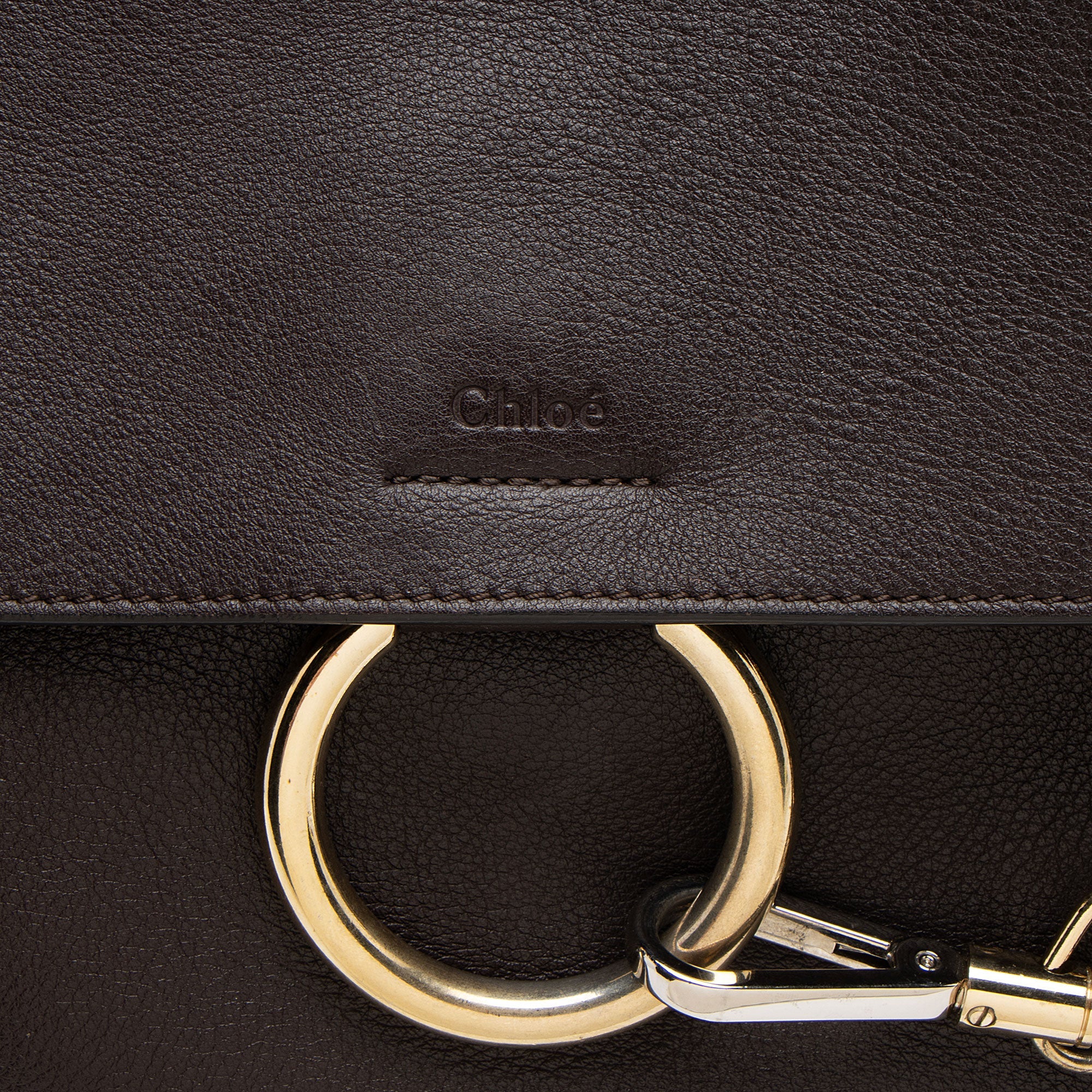 Chloe Calfskin Faye Day Medium Shoulder Bag (SHF-c4lA4C)