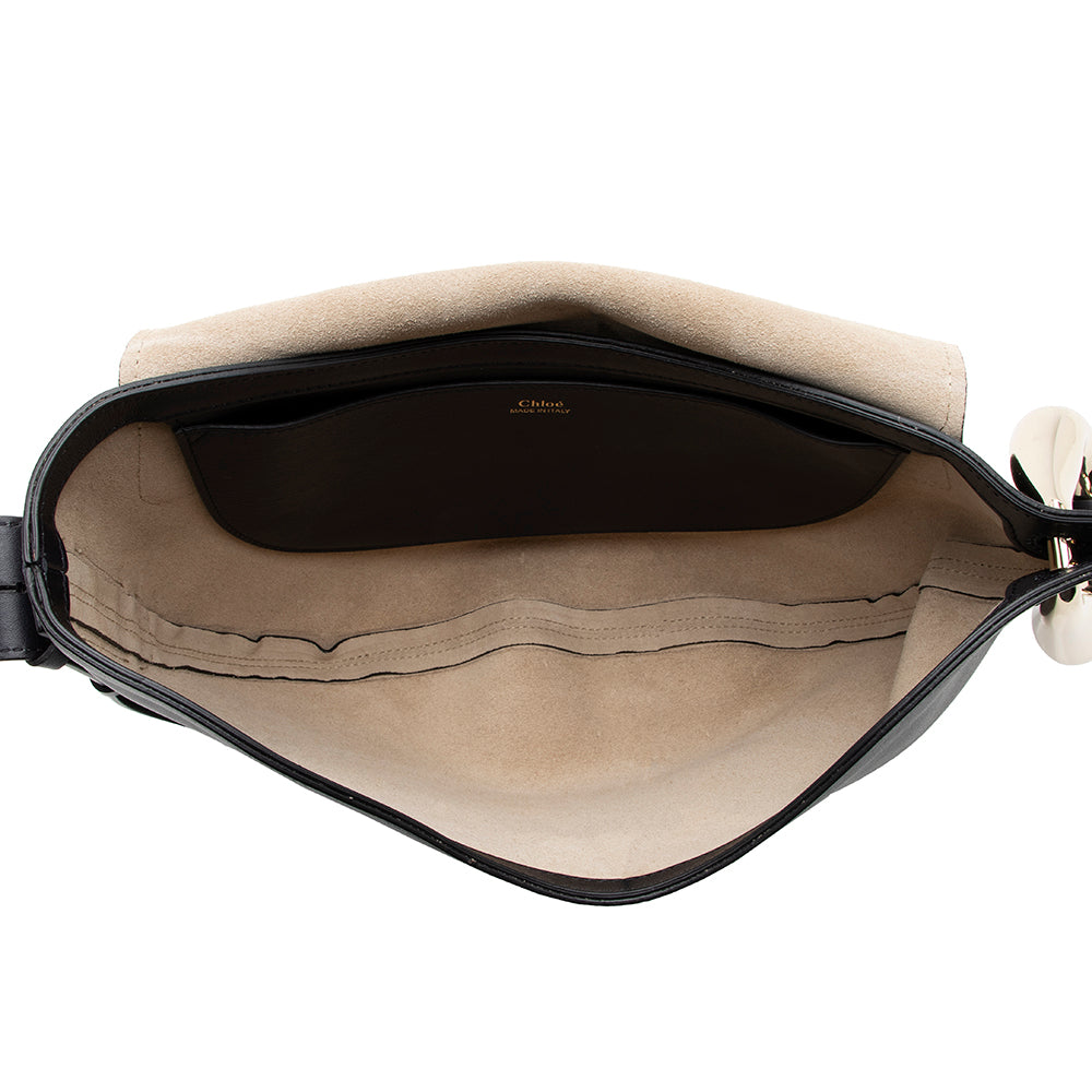 Chloe Calfskin Kiss Hobo (SHF-17853)