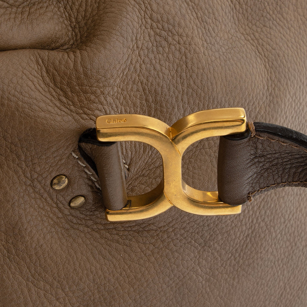 Chloe Calfskin Marcie Large Satchel (SHF-sZLBMz)