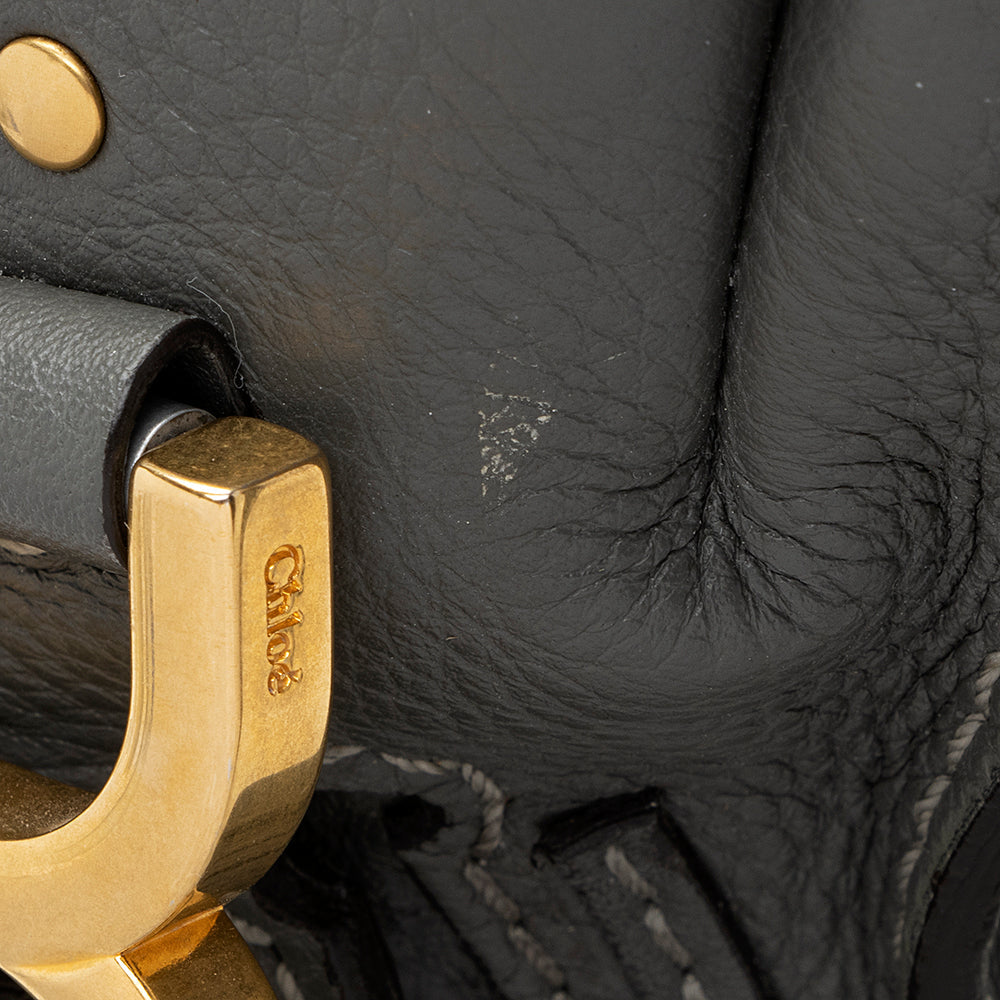 Chloe Calfskin Marcie Medium Satchel (SHF-19059)