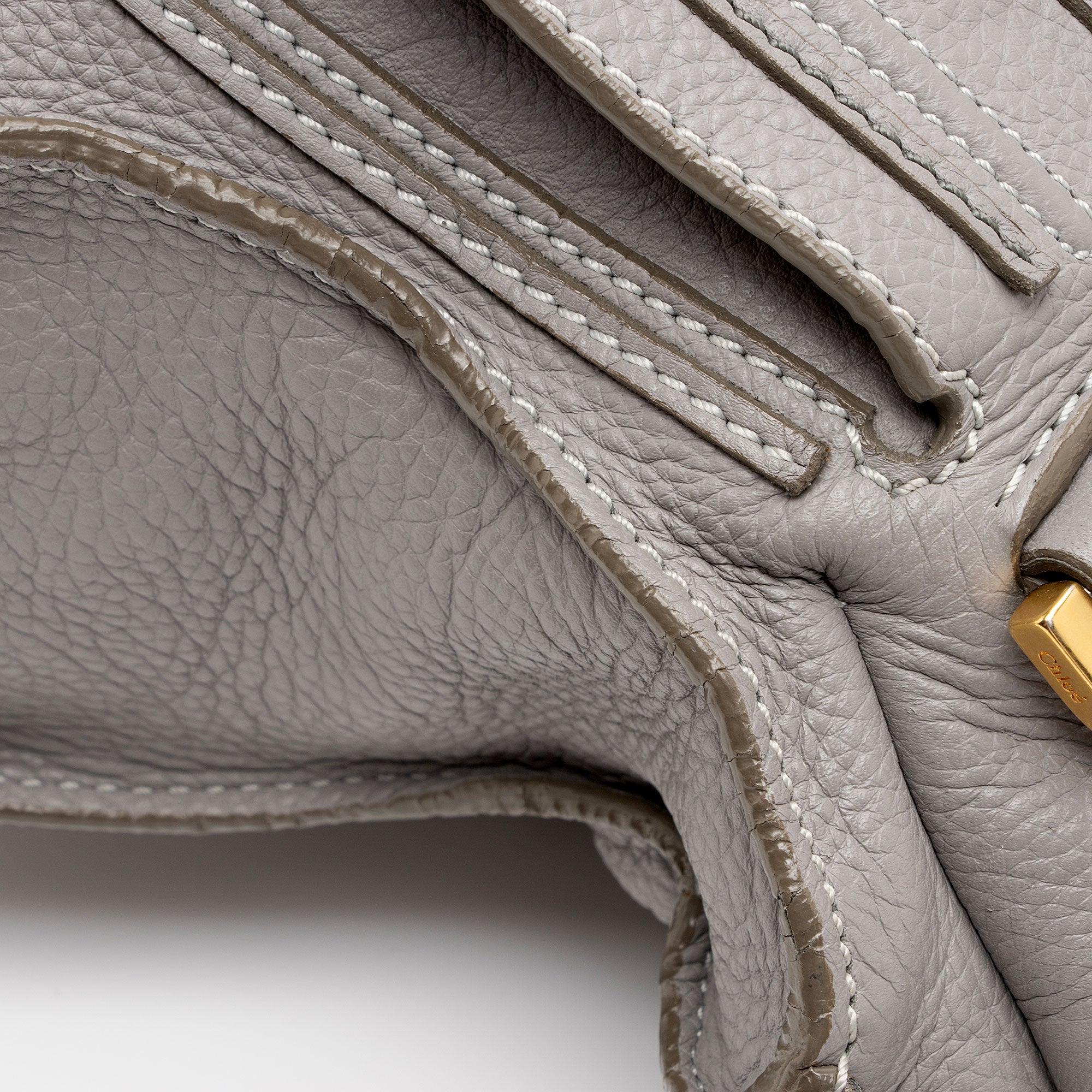 Chloe Calfskin Marcie Medium Satchel (SHF-1dXY9s)