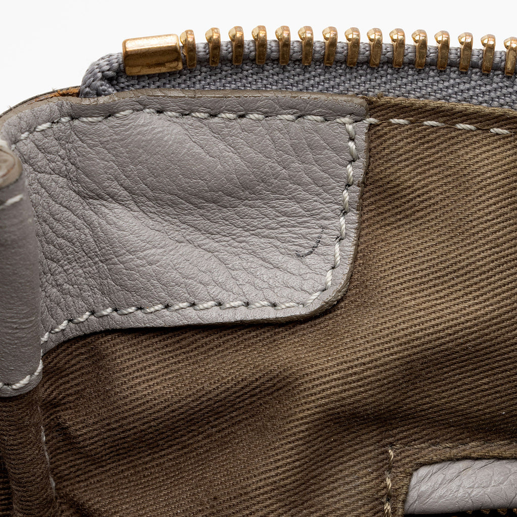 Chloe Calfskin Marcie Medium Satchel (SHF-1dXY9s)