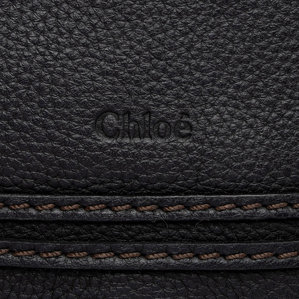 Chloe Calfskin Marcie Medium Satchel (SHF-MprYK2)