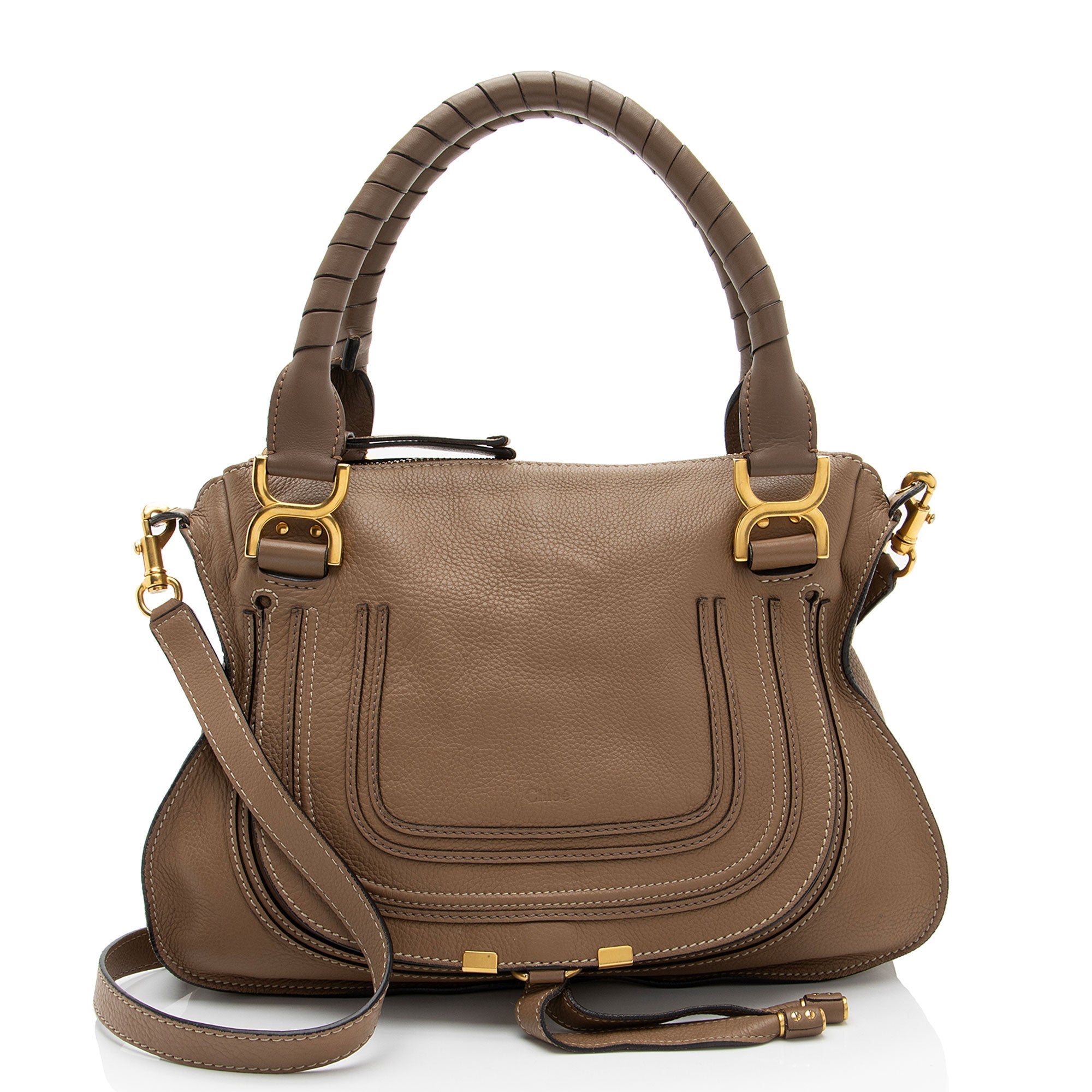 Chloe Calfskin Marcie Medium Satchel