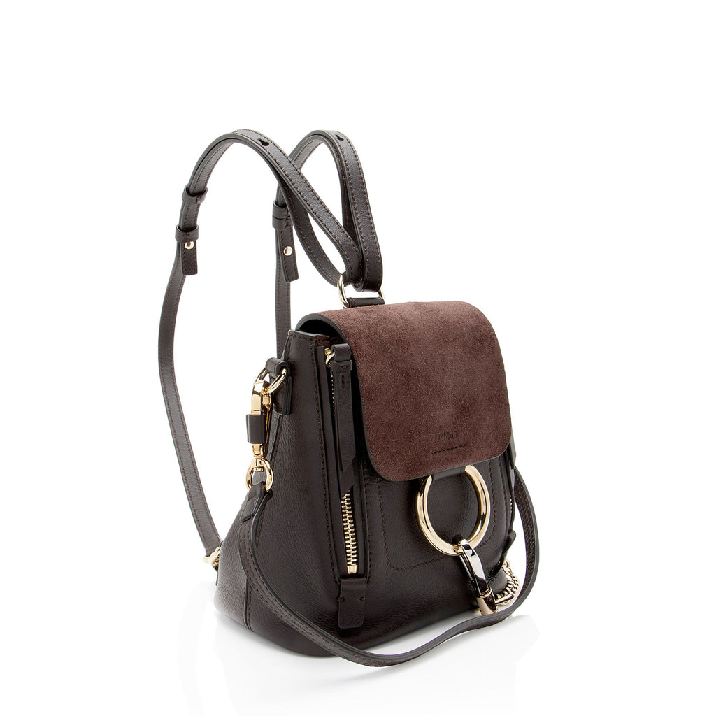 Chloe Calfskin Mini Faye Backpack