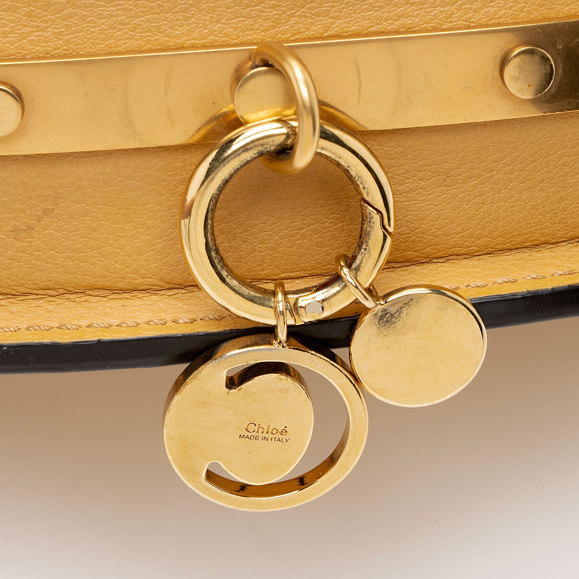 Chloe Calfskin Nile Minaudiere Small Bracelet Bag (SHF-urTPJ4)