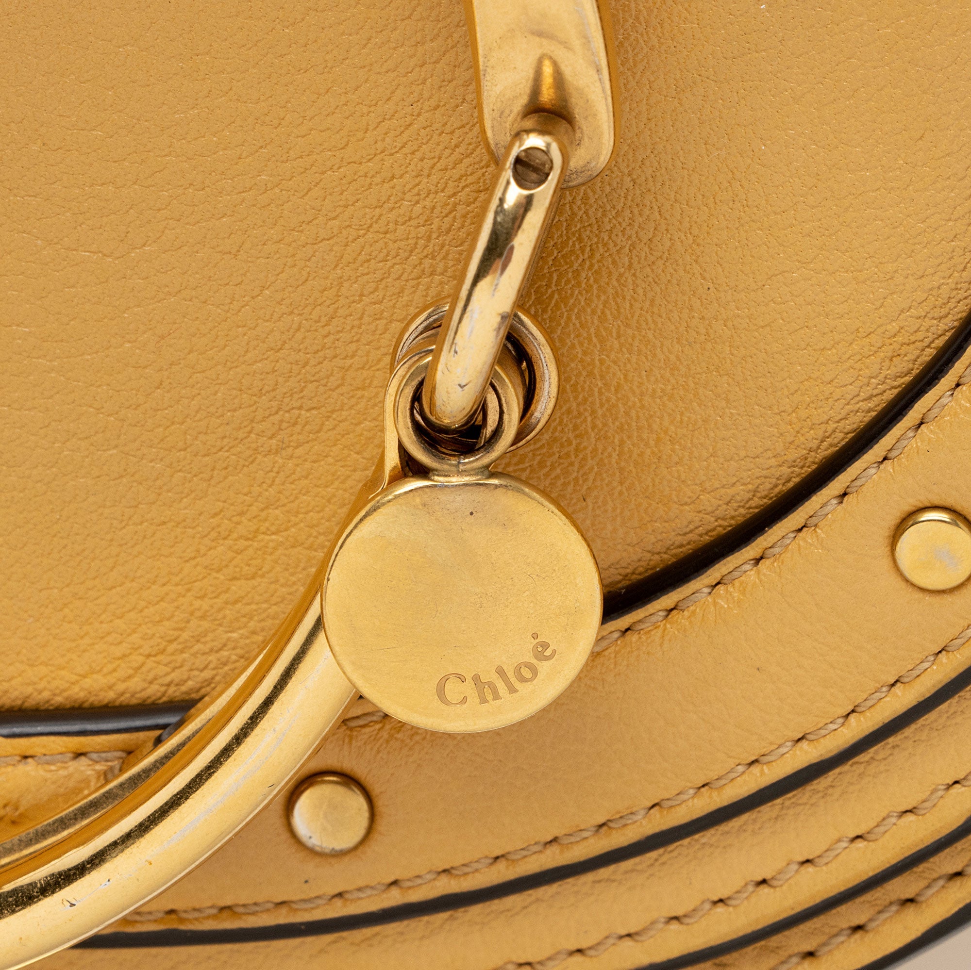 Chloe Calfskin Nile Minaudiere Small Bracelet Bag (SHF-urTPJ4)