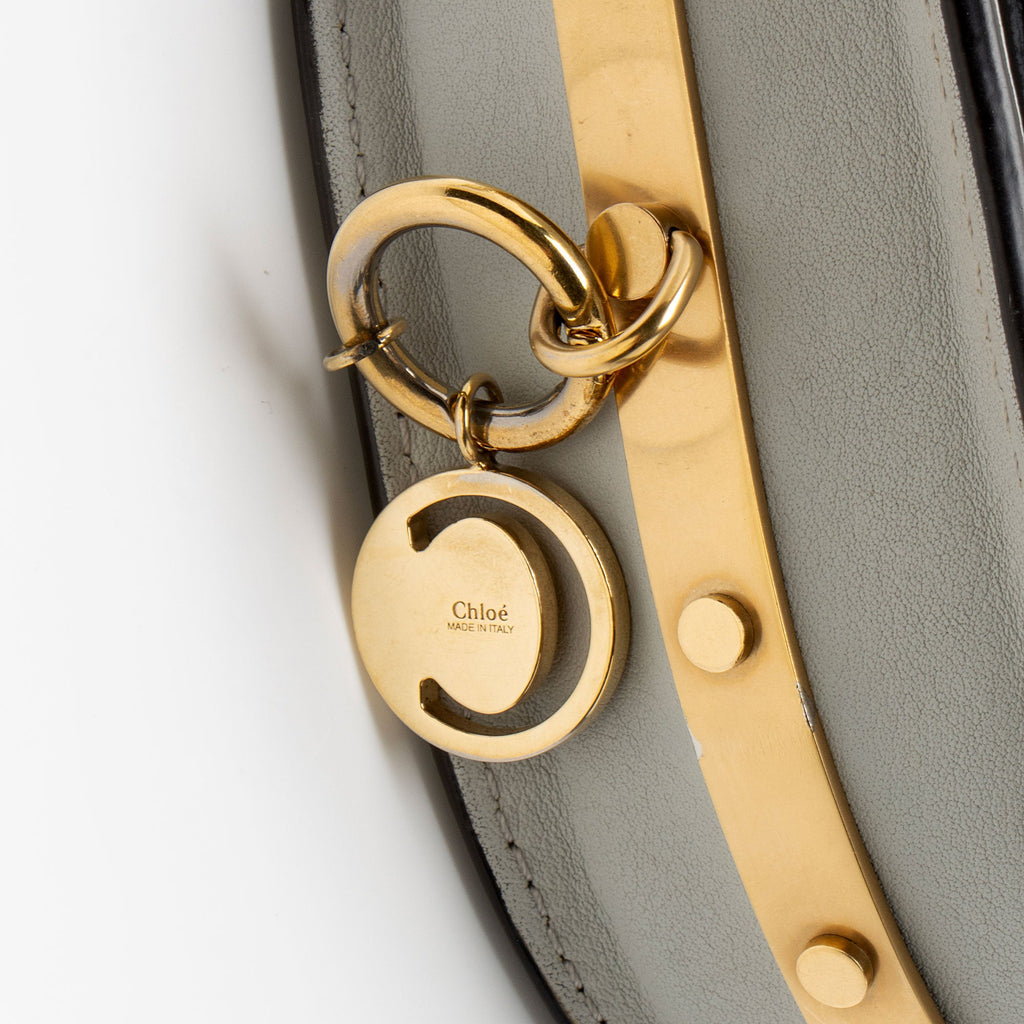 Chloe Calfskin Nile Minaudiere Small Bracelet Bag