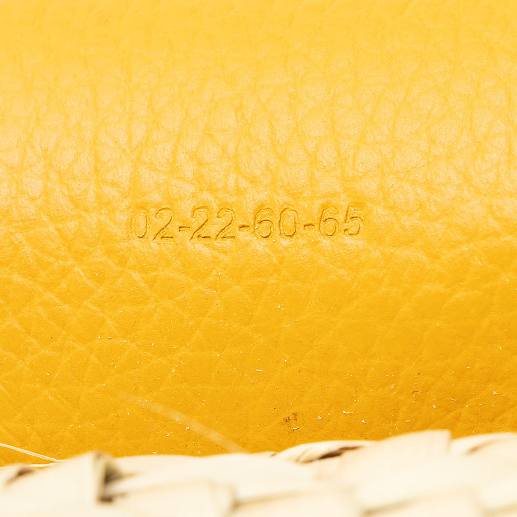 Chloe Calfskin Raffia Marcie Medium Crossbody