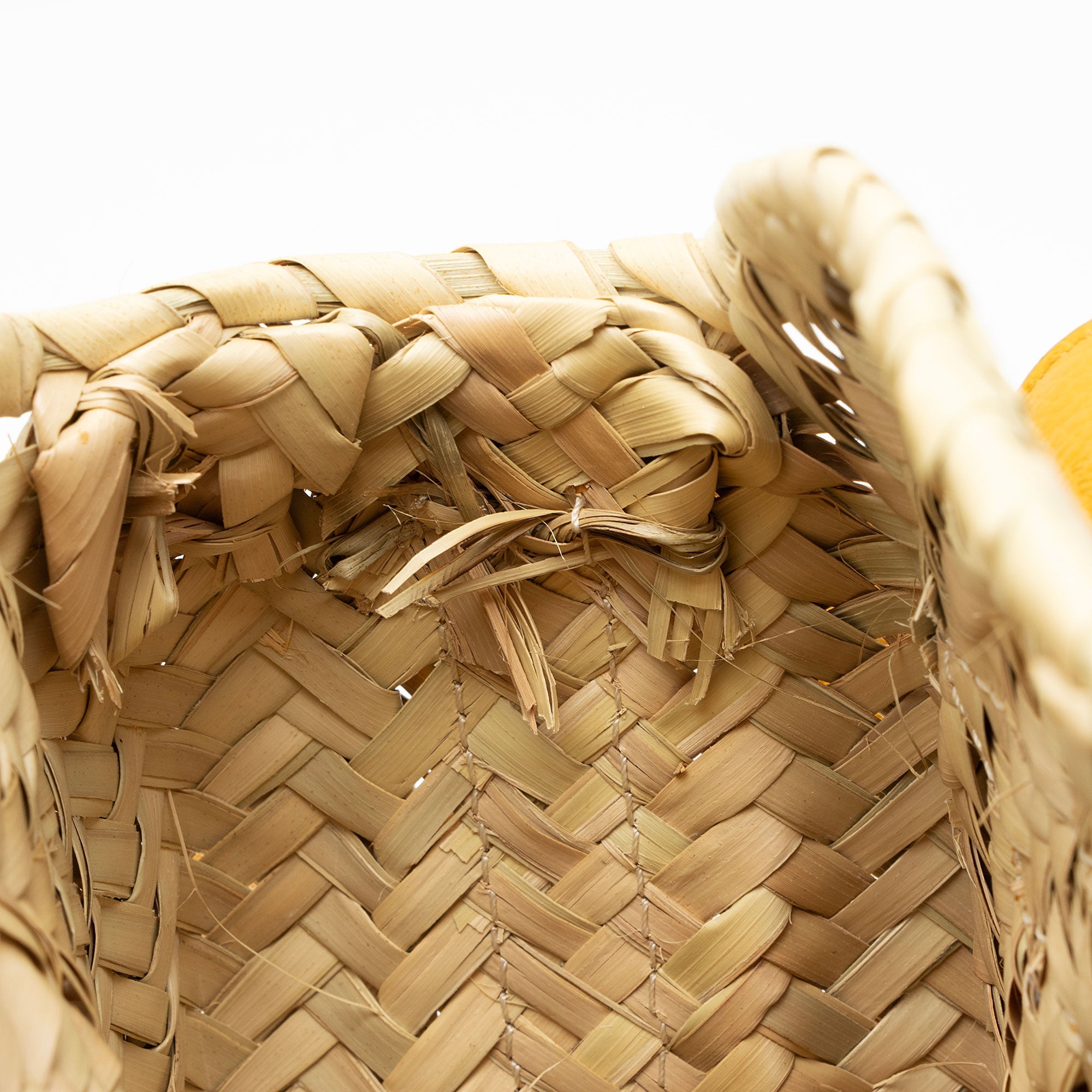Chloe Calfskin Raffia Marcie Medium Crossbody