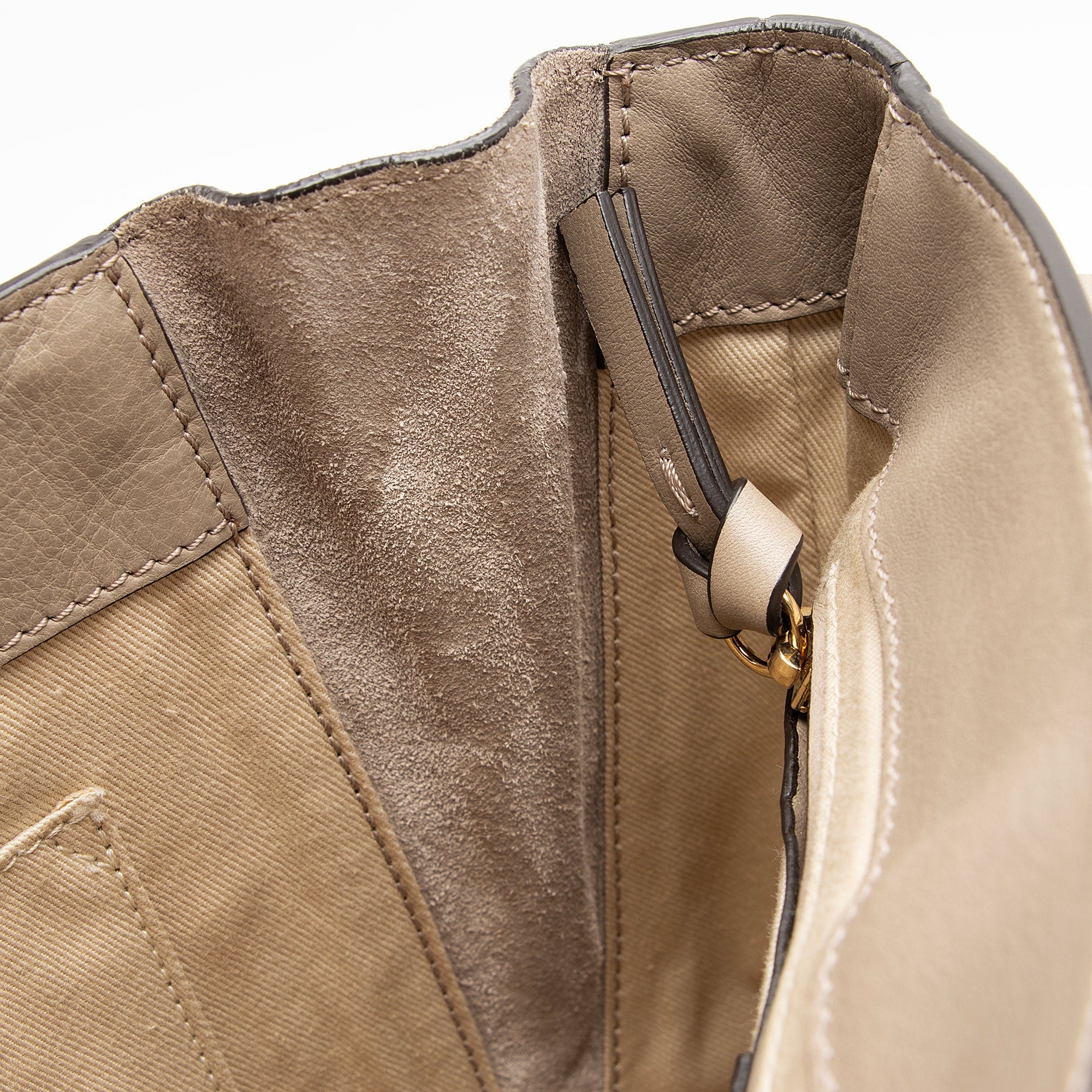 Chloe Calfskin Suede Faye Medium Backpack (SHF-BH2EAY)