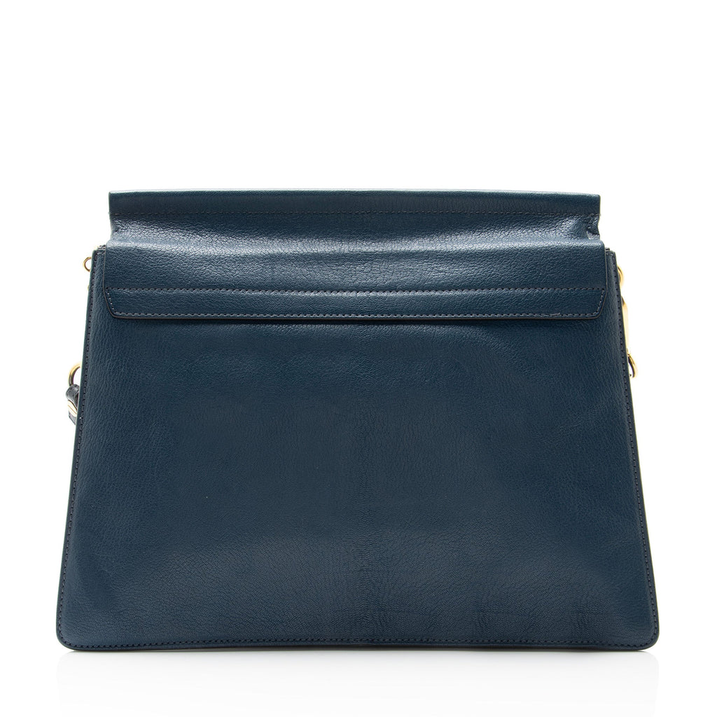 Chloe Calfskin Suede Faye Medium Shoulder Bag