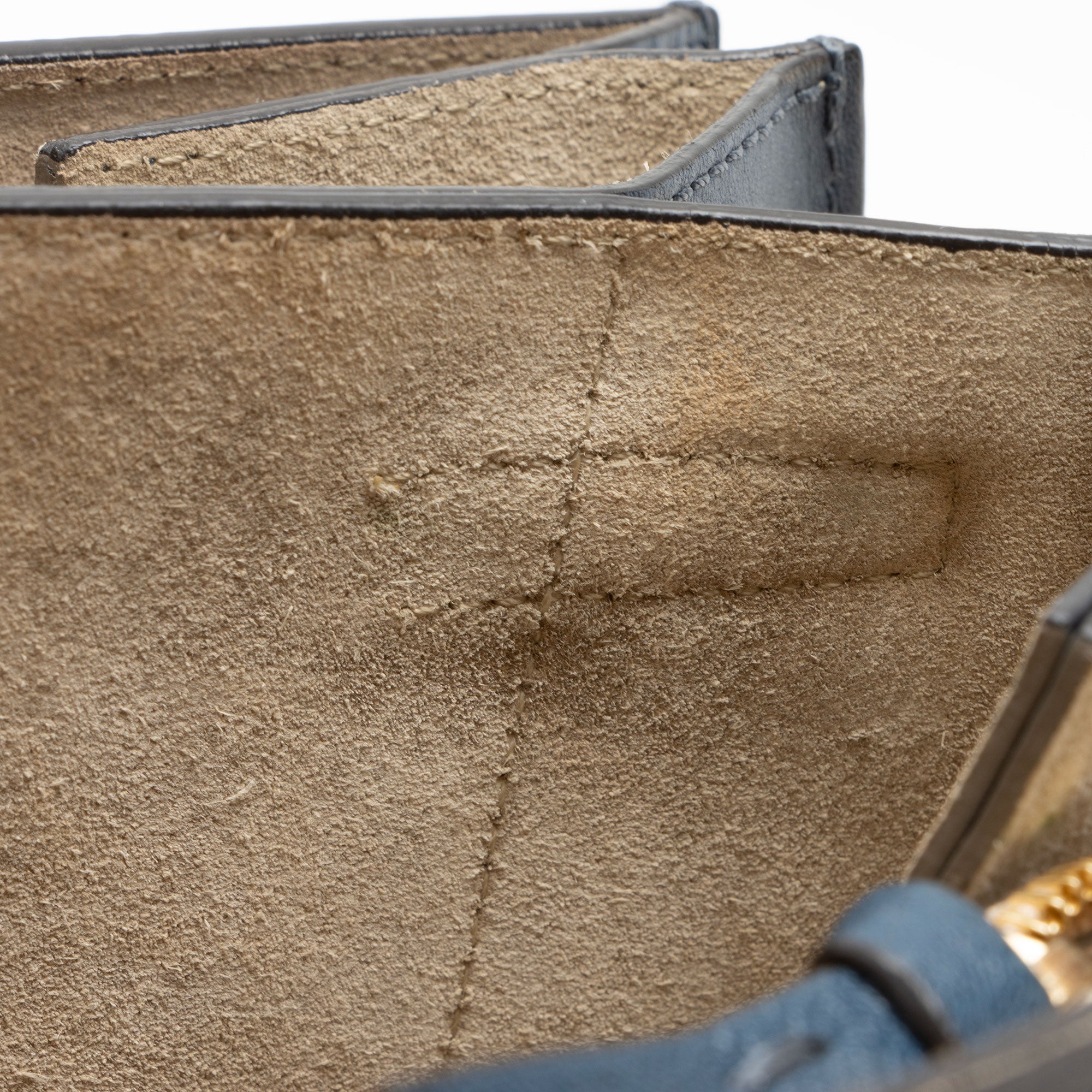 Chloe Calfskin Suede Faye Medium Shoulder Bag