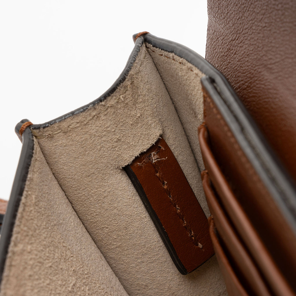 Chloe Calfskin Suede Faye Mini Shoulder Bag - FINAL SALE (SHF-16814)