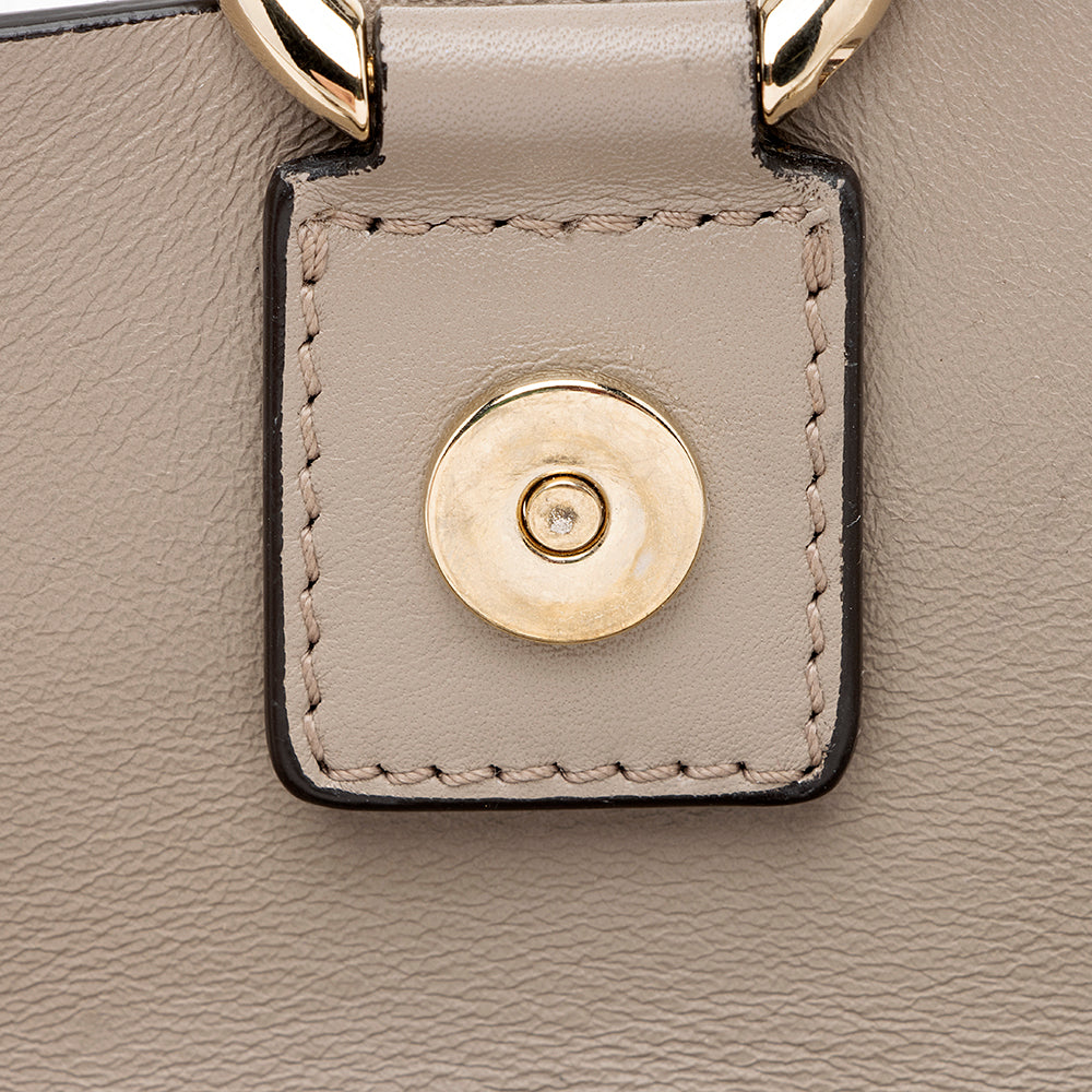 Chloe Calfskin Suede Faye Mini Shoulder Bag (SHF-21629)