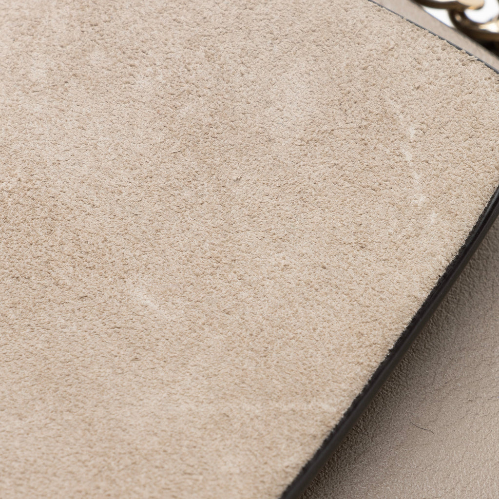 Chloe Calfskin Suede Faye Mini Shoulder Bag (SHF-23331)
