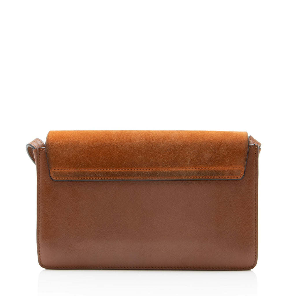Chloe Calfskin Suede Faye Small Shoulder Bag