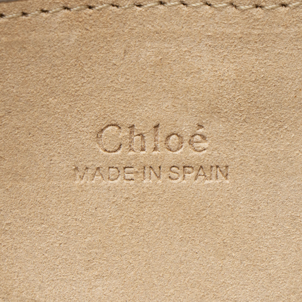 Chloe Calfskin Suede Faye Small Shoulder Bag