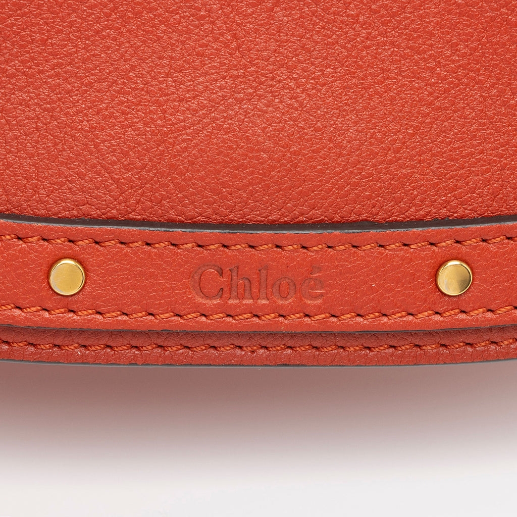Chloe Calfskin Suede Nile Medium Bracelet Bag (SHF-Hjc6u8)